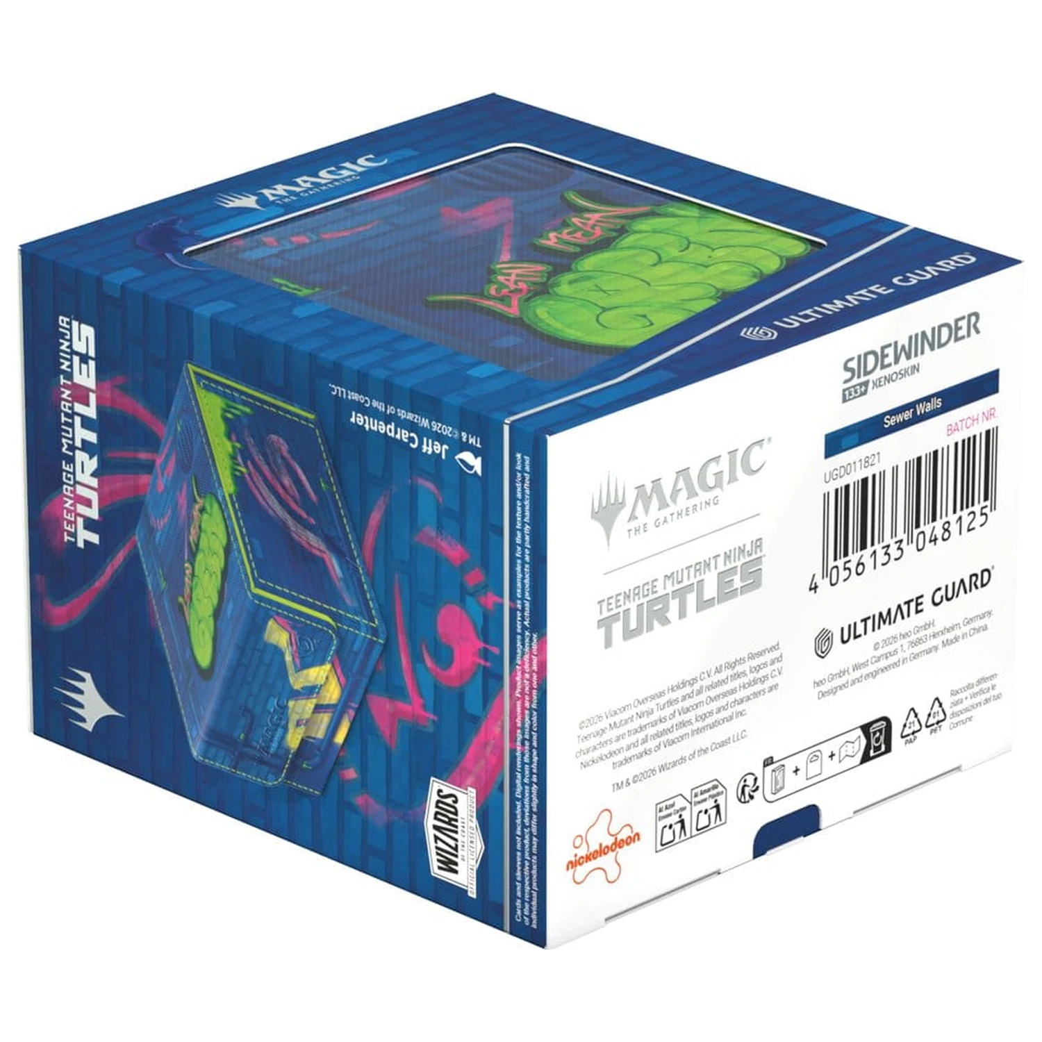 Ultimate Guard Sidewinder 133+ Xenoskin Magic: The Gathering | Teenage Mutant Ninja Turtles - Sewer Walls fotografija proizvoda