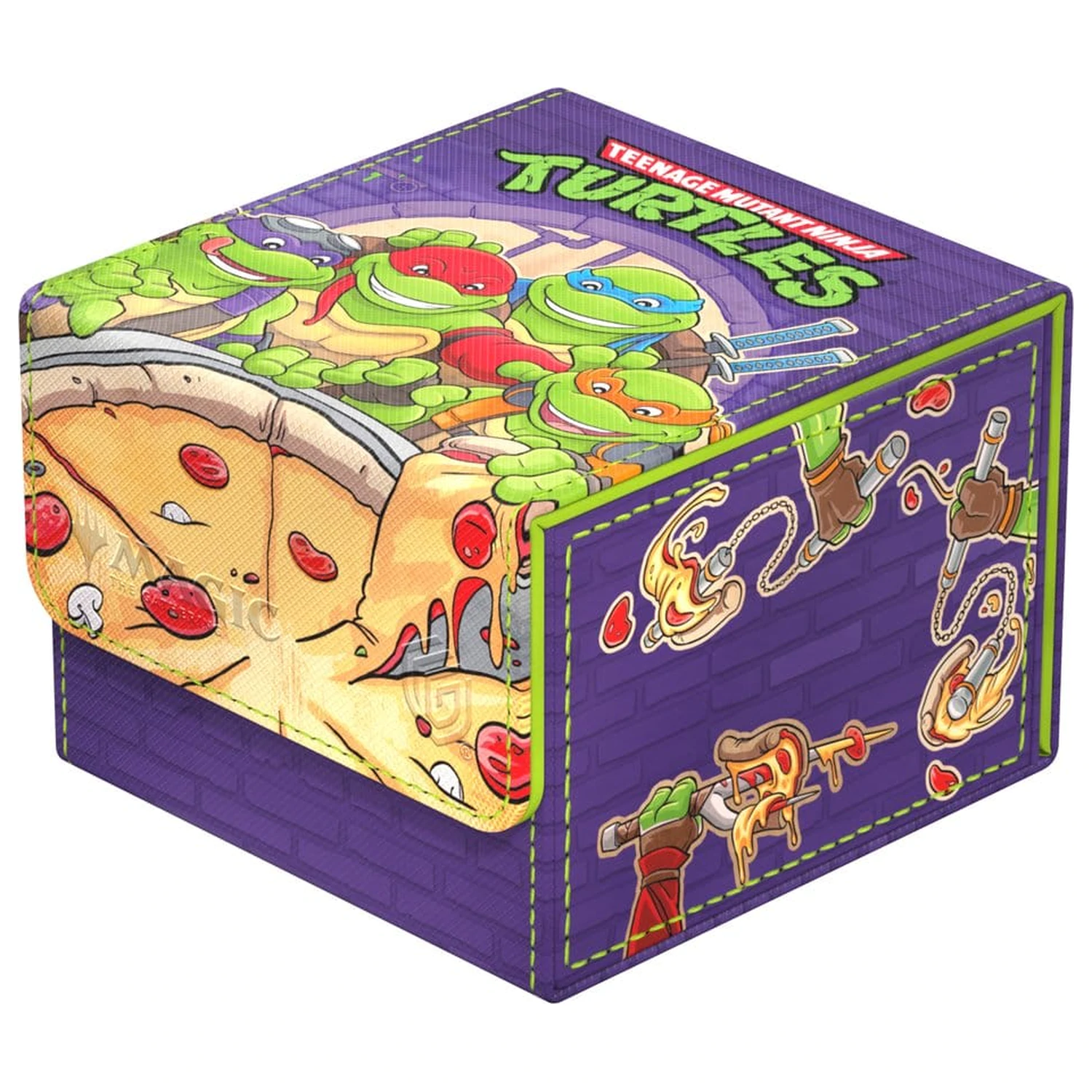 Ultimate Guard Sidewinder 133+ Xenoskin Magic: The Gathering | Teenage Mutant Ninja Turtles - Pizza box fotografija proizvoda