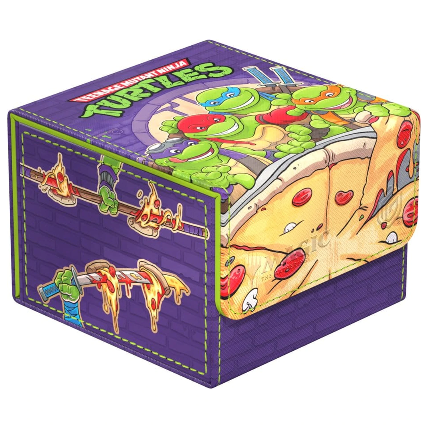 Ultimate Guard Sidewinder 133+ Xenoskin Magic: The Gathering | Teenage Mutant Ninja Turtles - Pizza box fotografija proizvoda