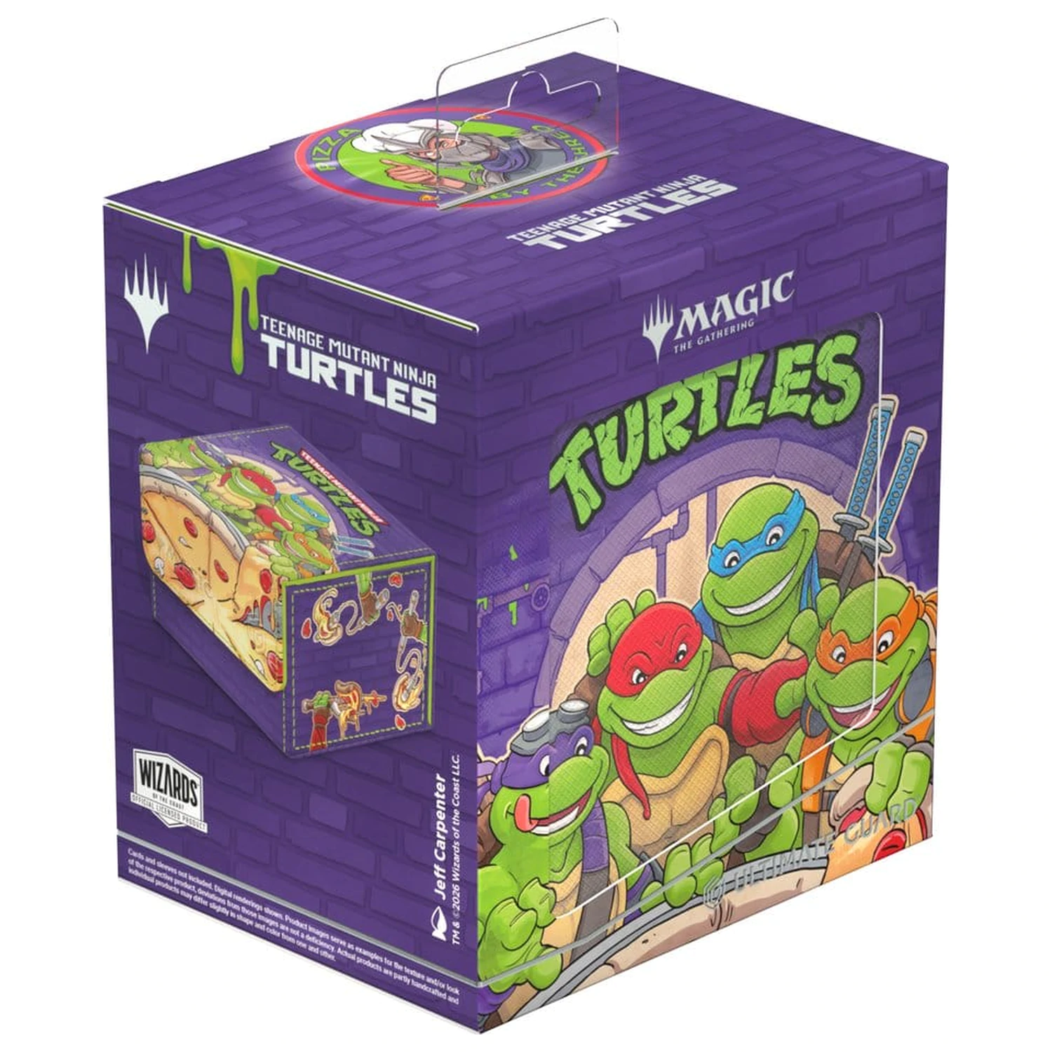 Ultimate Guard Sidewinder 133+ Xenoskin Magic: The Gathering | Teenage Mutant Ninja Turtles - Pizza box fotografija proizvoda