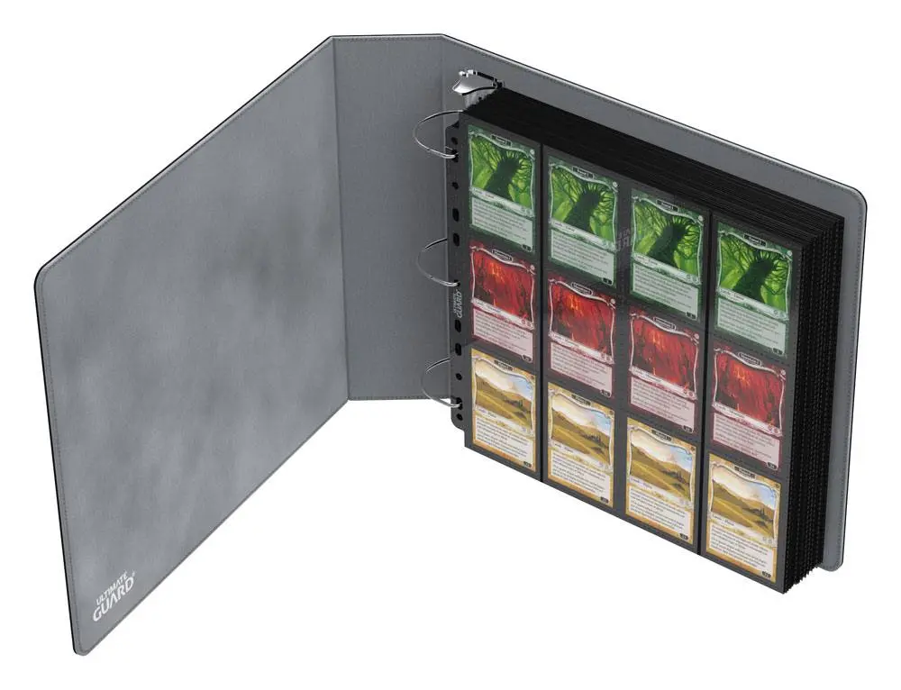 Ultimate Guard Supreme Collector's Album QuadRow 3-Ring XenoSkin Crni Album za kolekcionare fotografija proizvoda