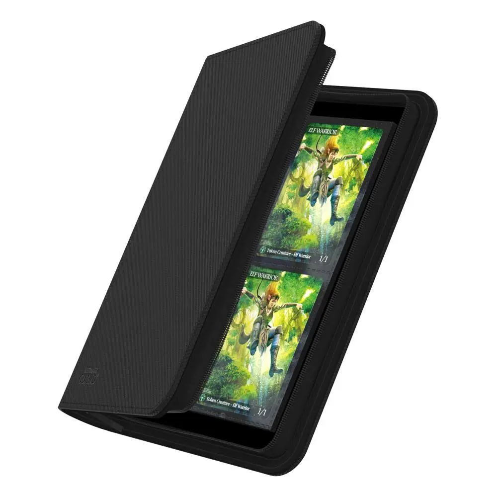 Ultimate Guard Zipfolio 160 - 8-džepni XenoSkin crni fotografija proizvoda