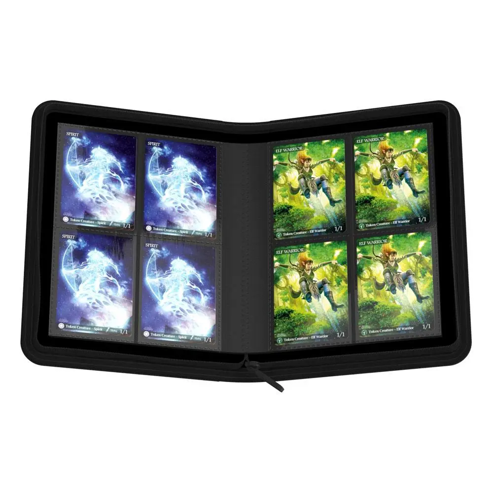 Ultimate Guard Zipfolio 160 - 8-džepni XenoSkin crni fotografija proizvoda