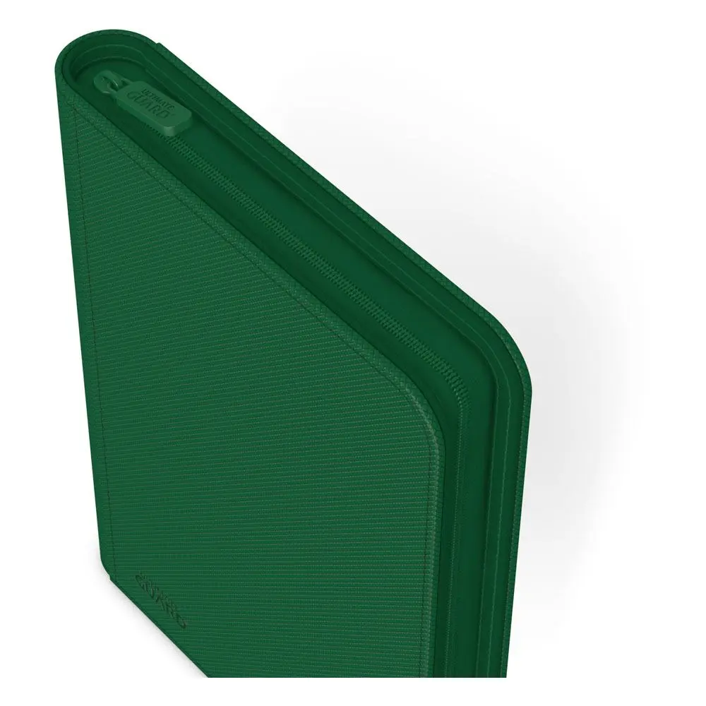 Ultimate Guard Zipfolio 160 - 8-džepni XenoSkin zeleni album s patentnim zatvaračem fotografija proizvoda