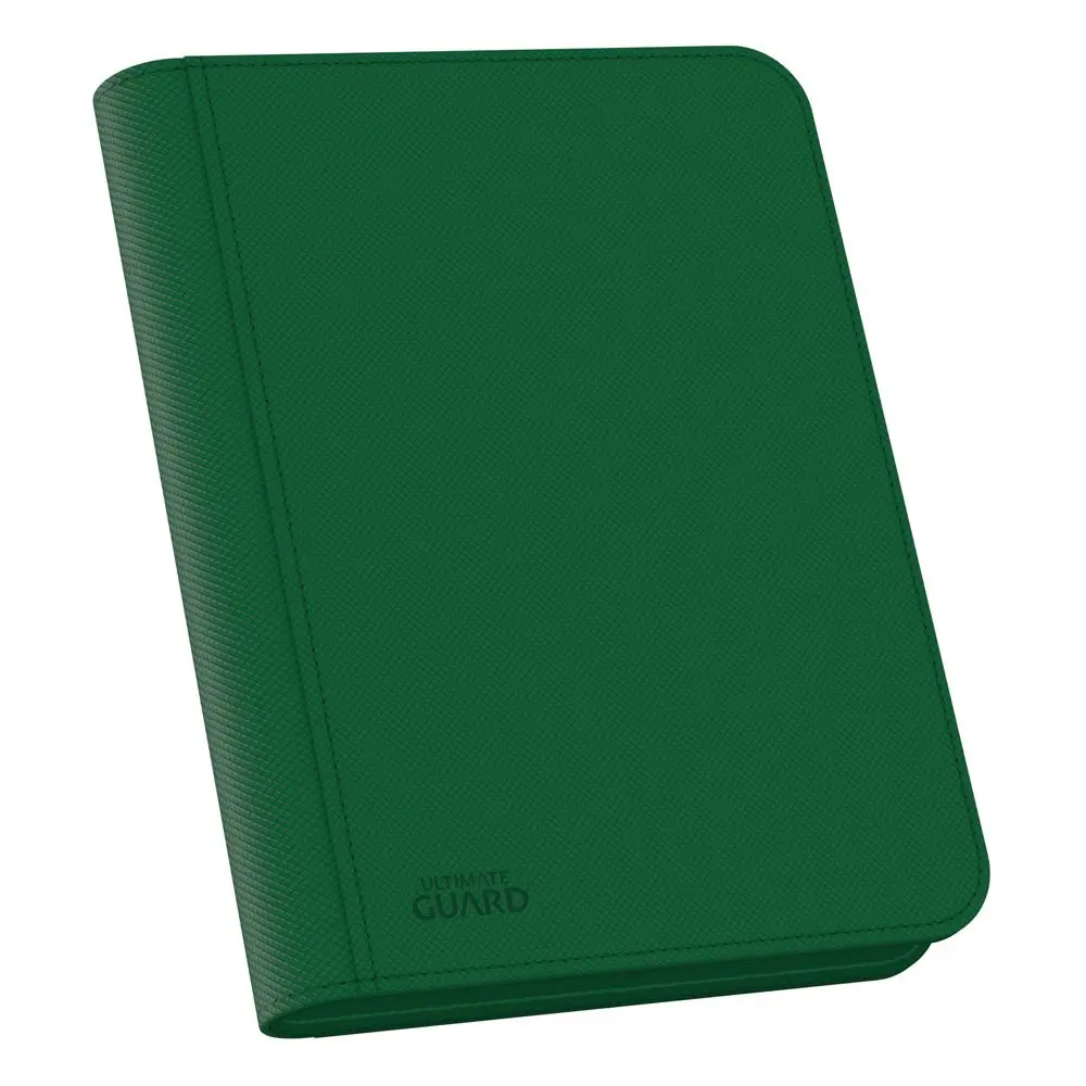 Ultimate Guard Zipfolio 160 - 8-džepni XenoSkin zeleni album s patentnim zatvaračem fotografija proizvoda
