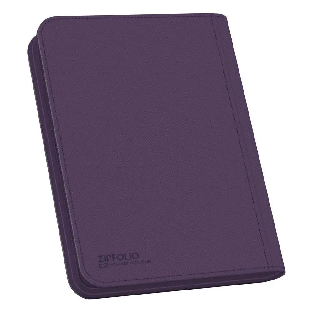 Ultimate Guard Zipfolio 160 - 8-džepni XenoSkin ljubičasti fotografija proizvoda