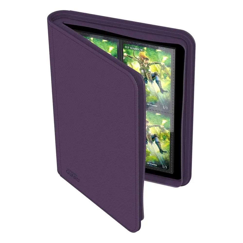 Ultimate Guard Zipfolio 160 - 8-džepni XenoSkin ljubičasti fotografija proizvoda