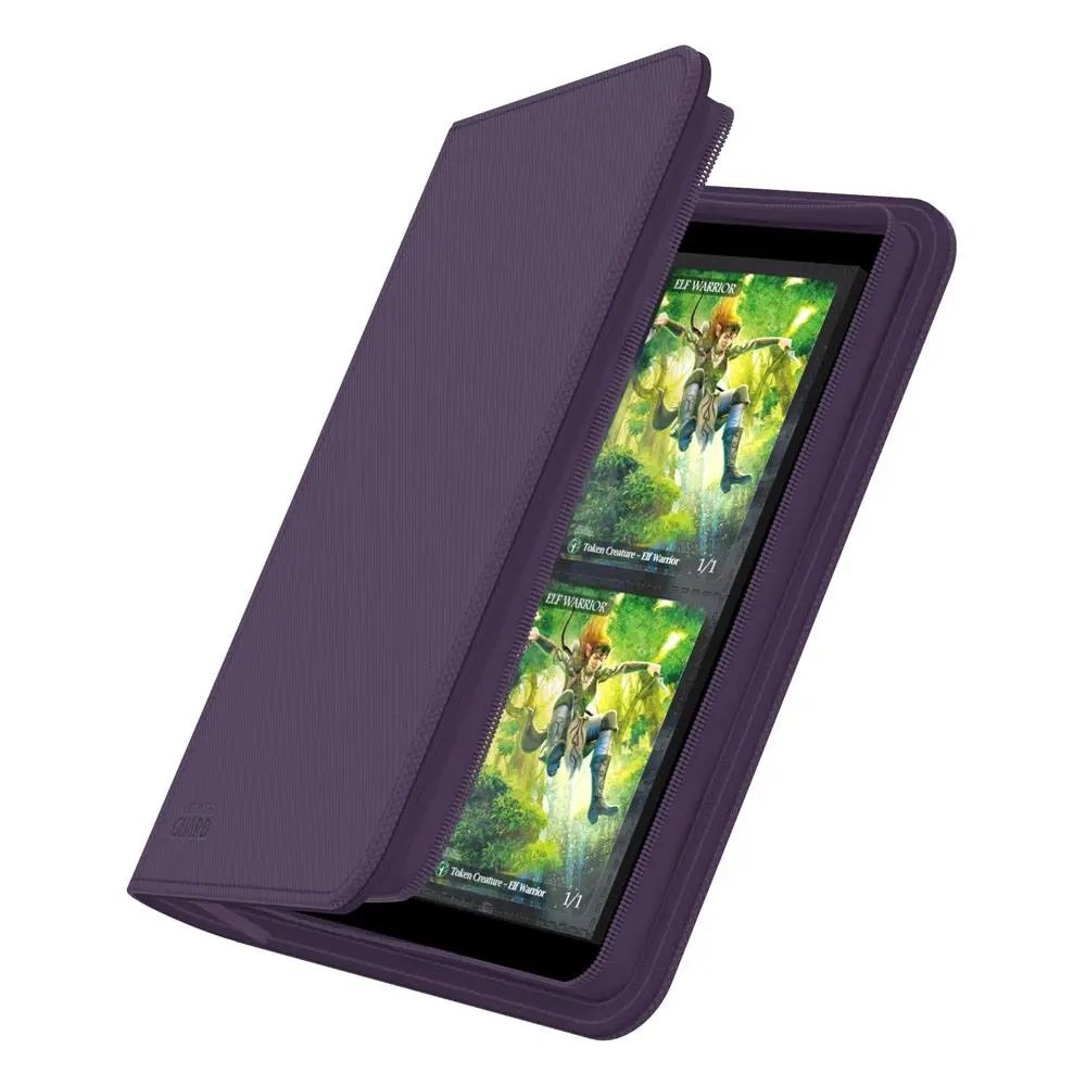 Ultimate Guard Zipfolio 160 - 8-džepni XenoSkin ljubičasti fotografija proizvoda