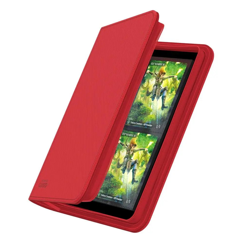 Ultimate Guard Zipfolio 160 - 8-džepni XenoSkin Crveni fotografija proizvoda