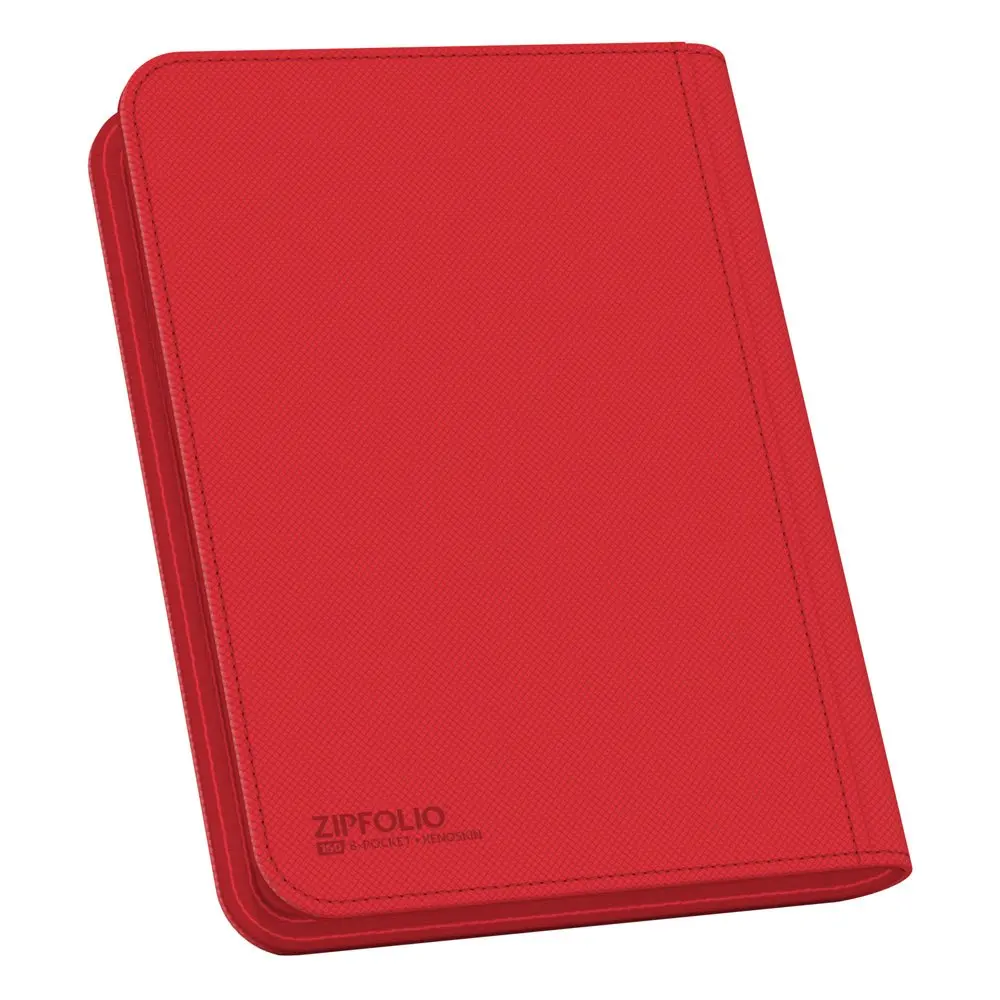 Ultimate Guard Zipfolio 160 - 8-džepni XenoSkin Crveni fotografija proizvoda