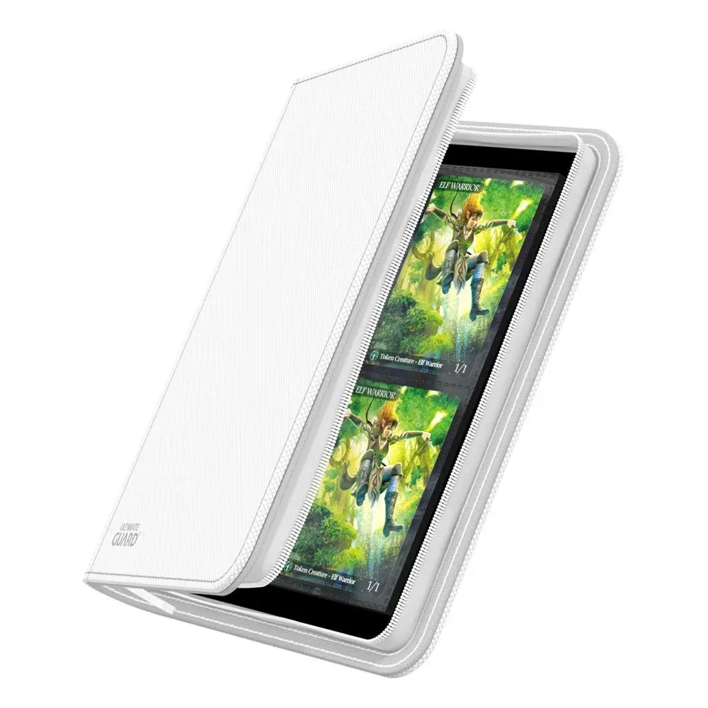 Ultimate Guard Zipfolio 160 - 8-džepni XenoSkin bijeli fotografija proizvoda