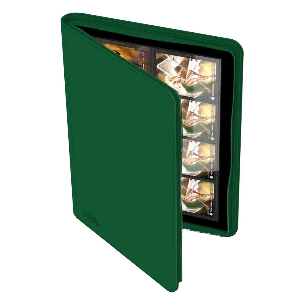 Ultimate Guard Zipfolio 320 - 16-džepni XenoSkin zeleni uvez fotografija proizvoda