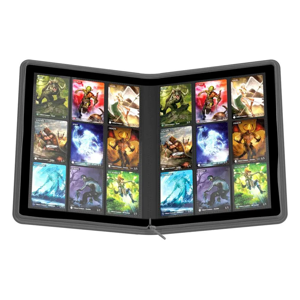 Ultimate Guard Zipfolio 360 - 18-džepni XenoSkin sivi fotografija proizvoda