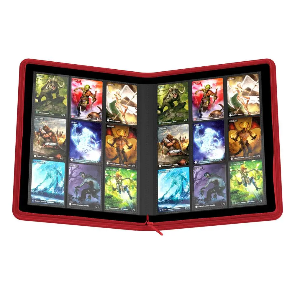 Ultimate Guard Zipfolio 360 - 18-džepni XenoSkin crveni fotografija proizvoda