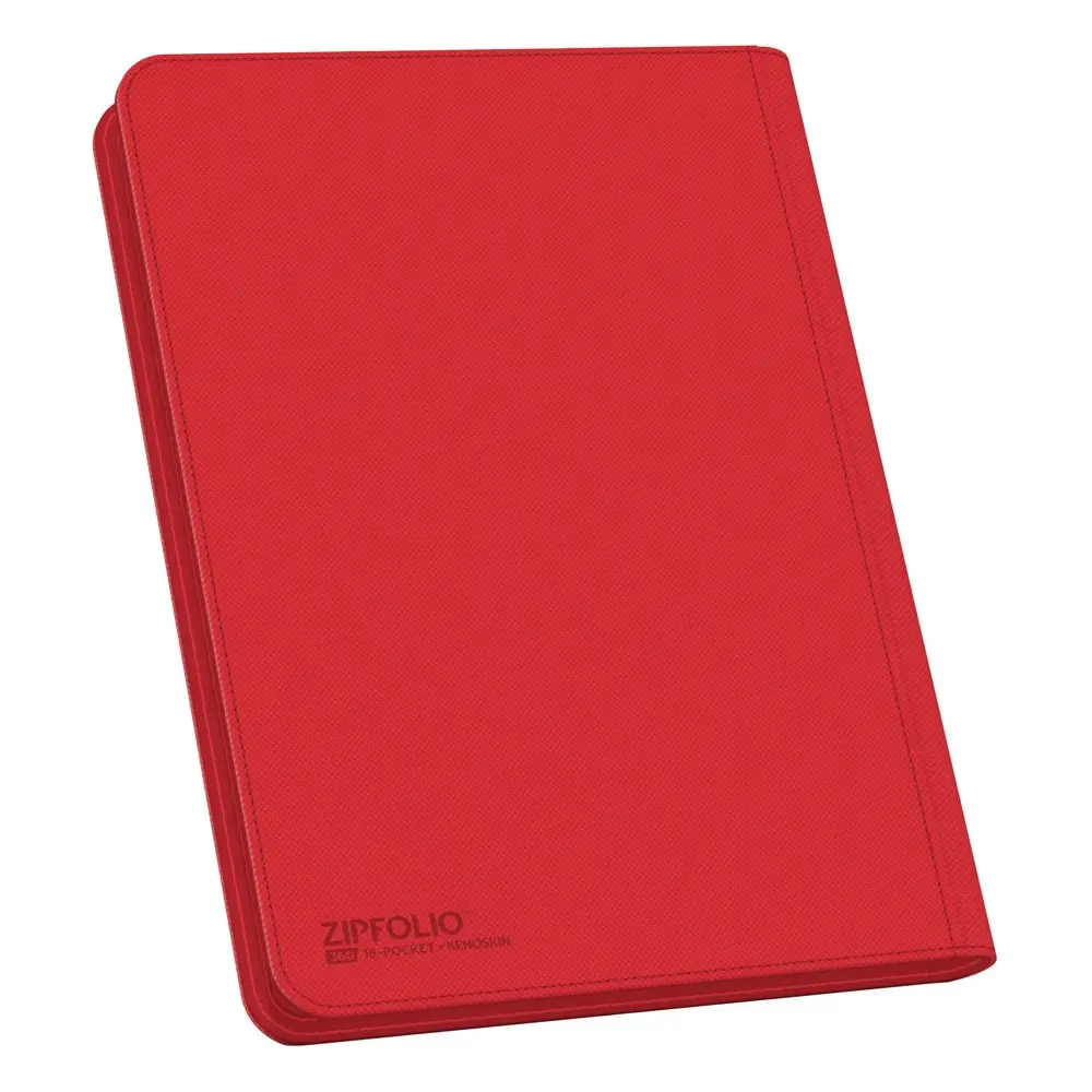Ultimate Guard Zipfolio 360 - 18-džepni XenoSkin crveni fotografija proizvoda