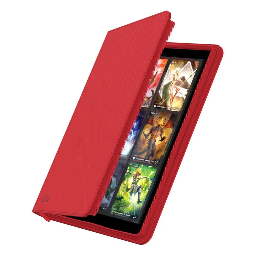 Ultimate Guard Zipfolio 360 - 18-džepni XenoSkin crveni fotografija proizvoda