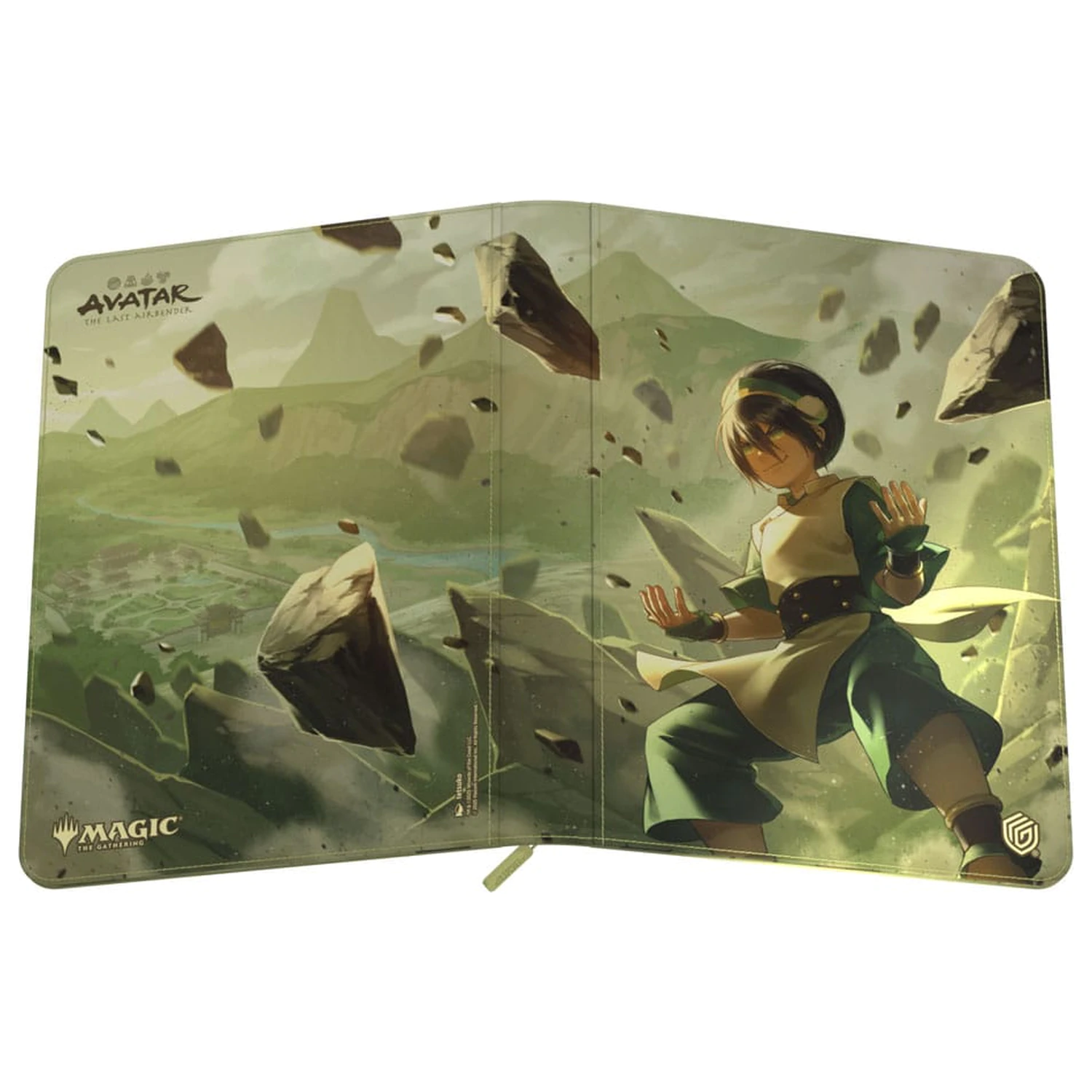 Ultimate Guard Zipfolio 360 Xenoskin Magic: The Gathering "Avatar: The Last Airbender" - Toph fotografija proizvoda