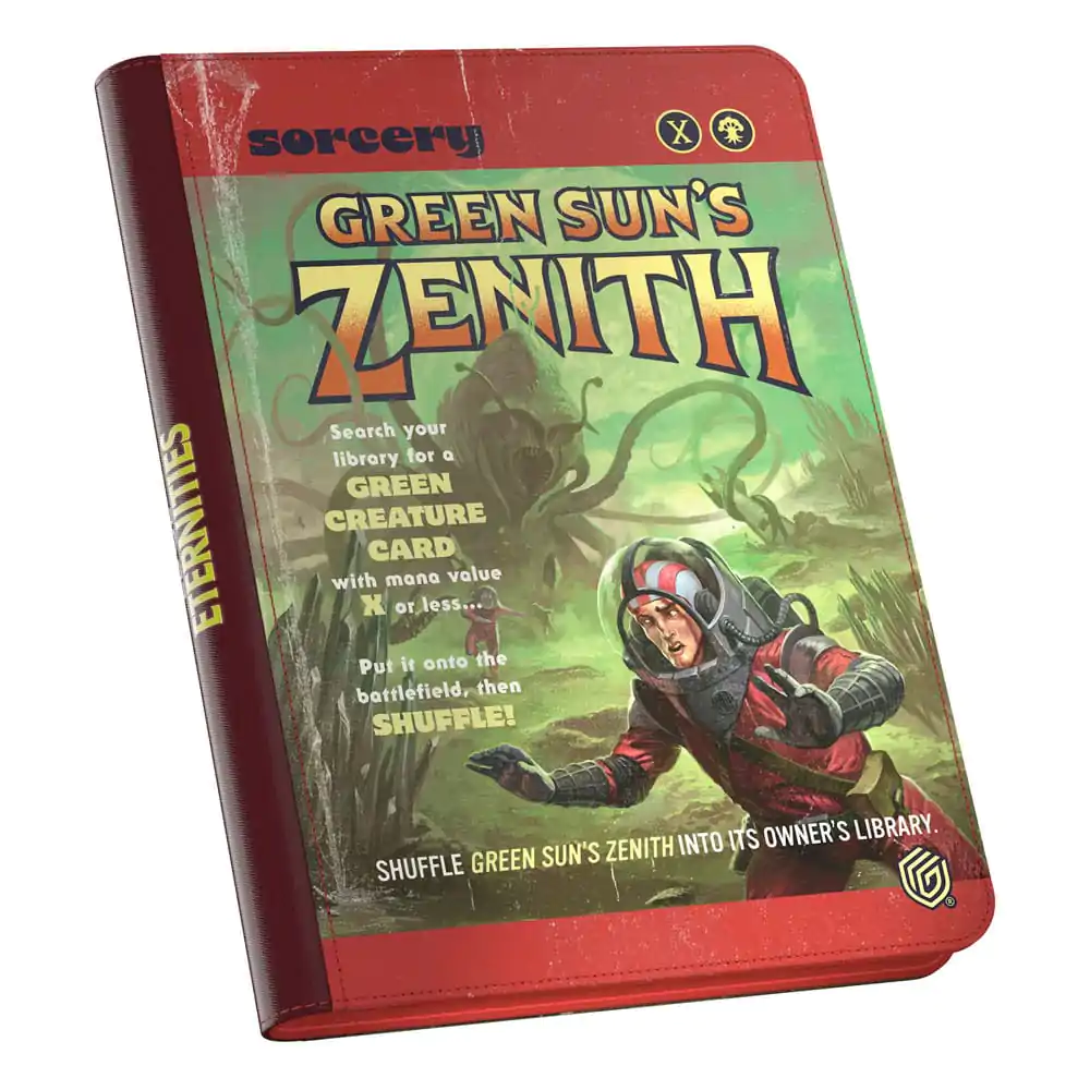 Ultimate Guard Zipfolio 360 Xenoskin Magic: The Gathering "Edge of Eternities" - Green Sun’s Zenith fotografija proizvoda