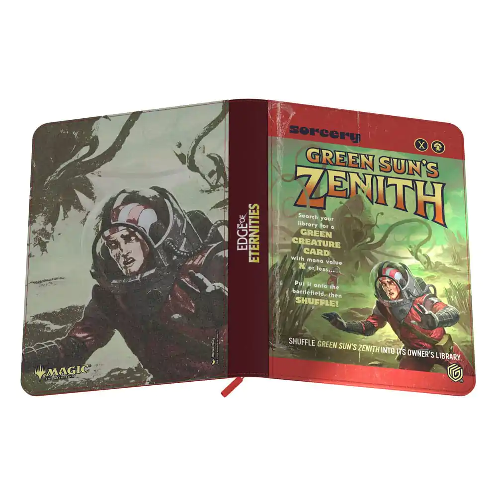 Ultimate Guard Zipfolio 360 Xenoskin Magic: The Gathering "Edge of Eternities" - Green Sun’s Zenith fotografija proizvoda
