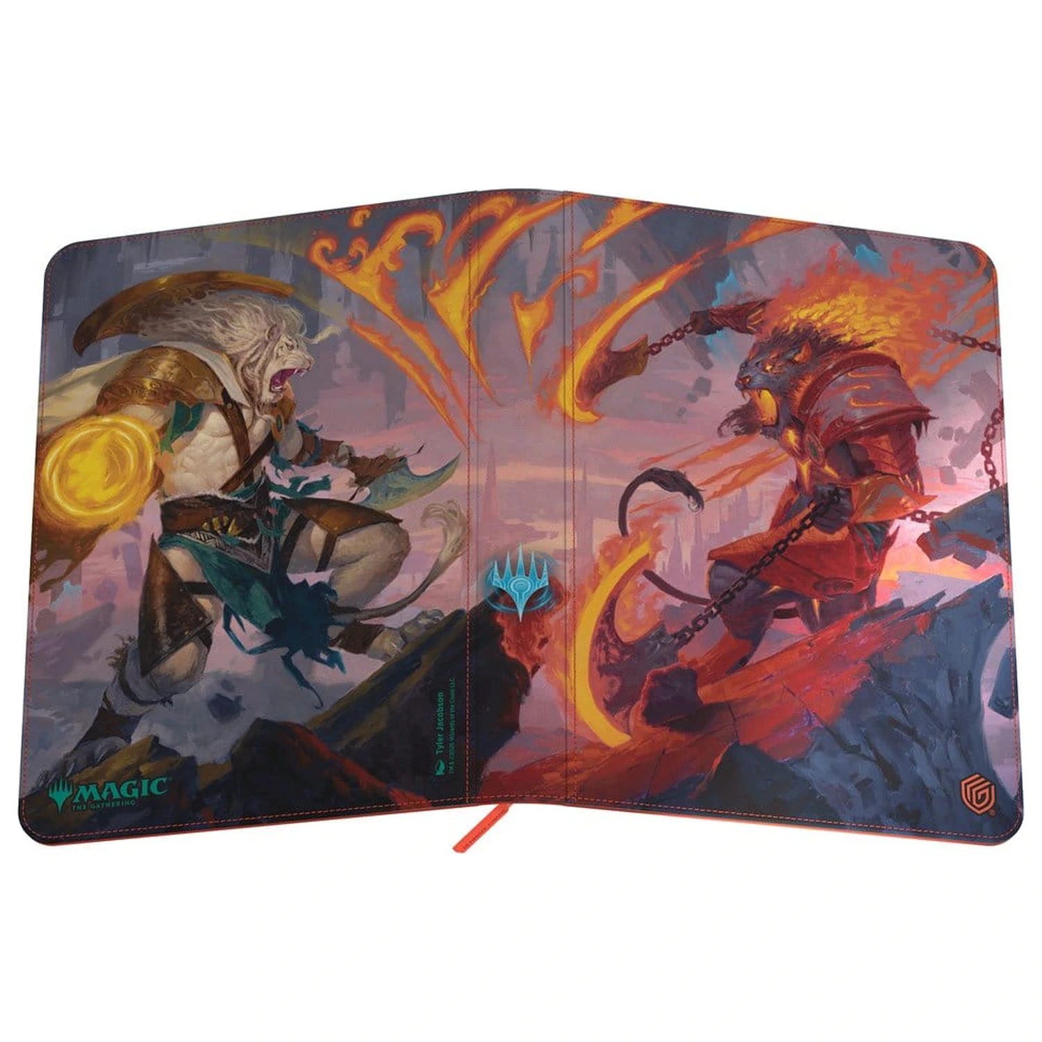 Ultimate Guard Zipfolio 360 Xenoskin Magic: The Gathering "Reality Fracture" - Ajani Resolute / Ajani Unrelenting fotografija proizvoda