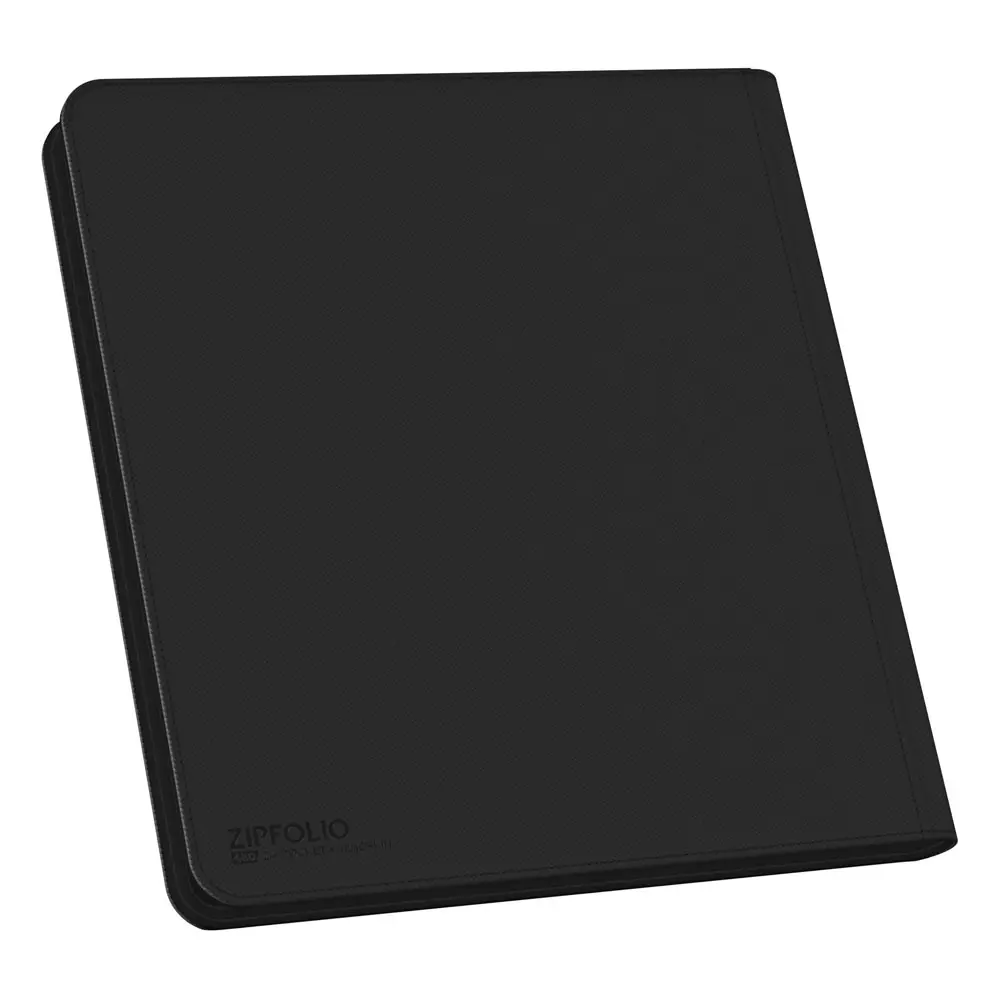 Ultimate Guard Zipfolio 480 - 24-džepni XenoSkin (Quadrow) - Crni fotografija proizvoda