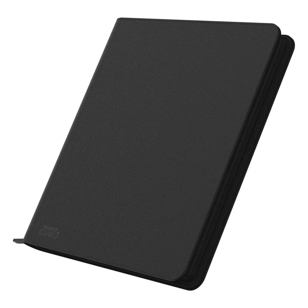 Ultimate Guard Zipfolio 480 - 24-džepni XenoSkin (Quadrow) - Crni fotografija proizvoda