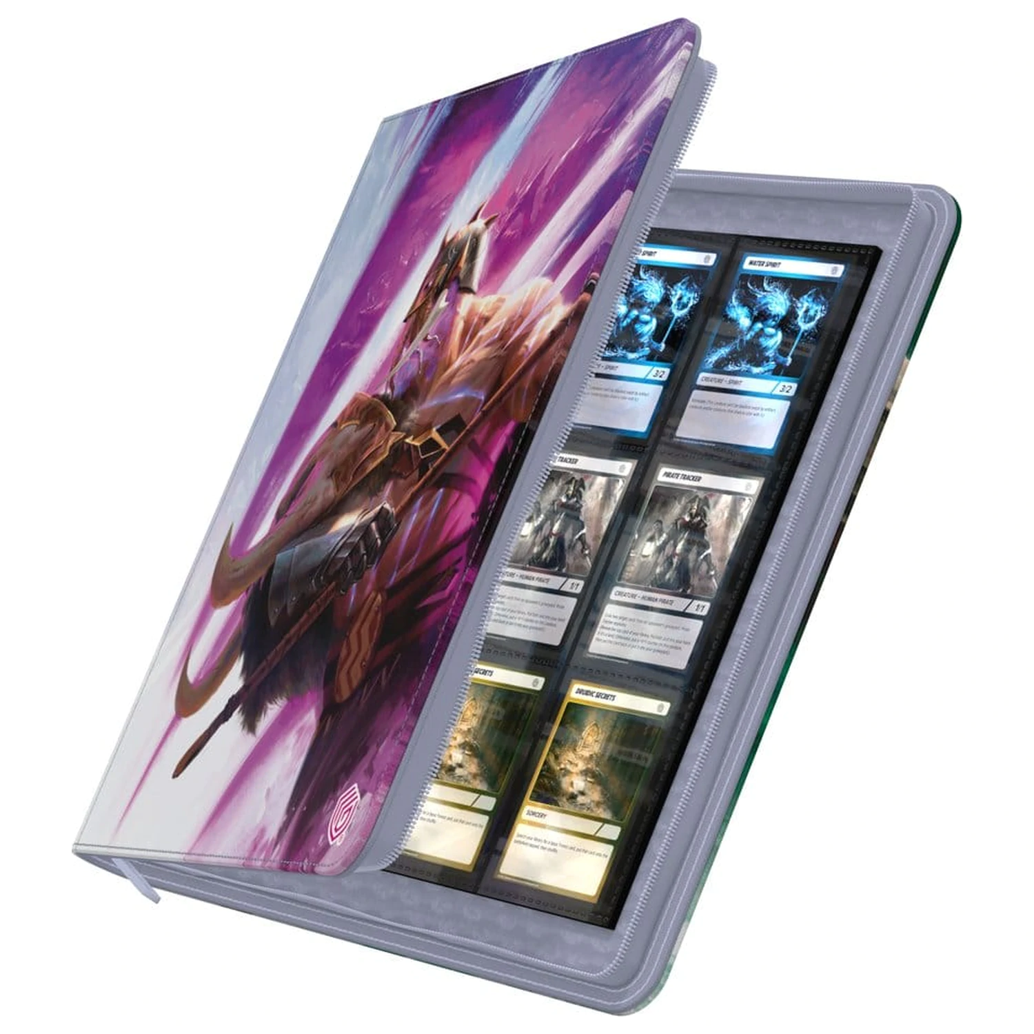 Ultimate Guard Zipfolio 480 Xenoskin Magic: The Gathering "Reality Fracture" - Black Uncommon / Green Uncommon fotografija proizvoda