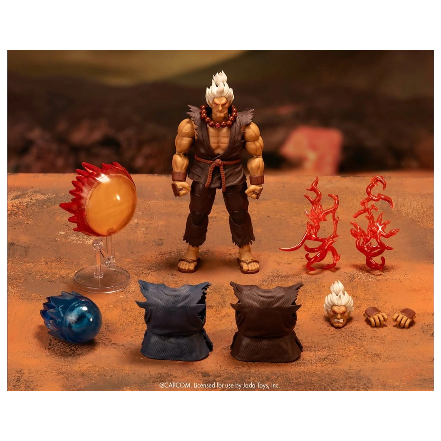 Ultra Street Fighter II: The Final Challengers Akuma Deluxe 1/12 akcijska figura 15 cm fotografija proizvoda
