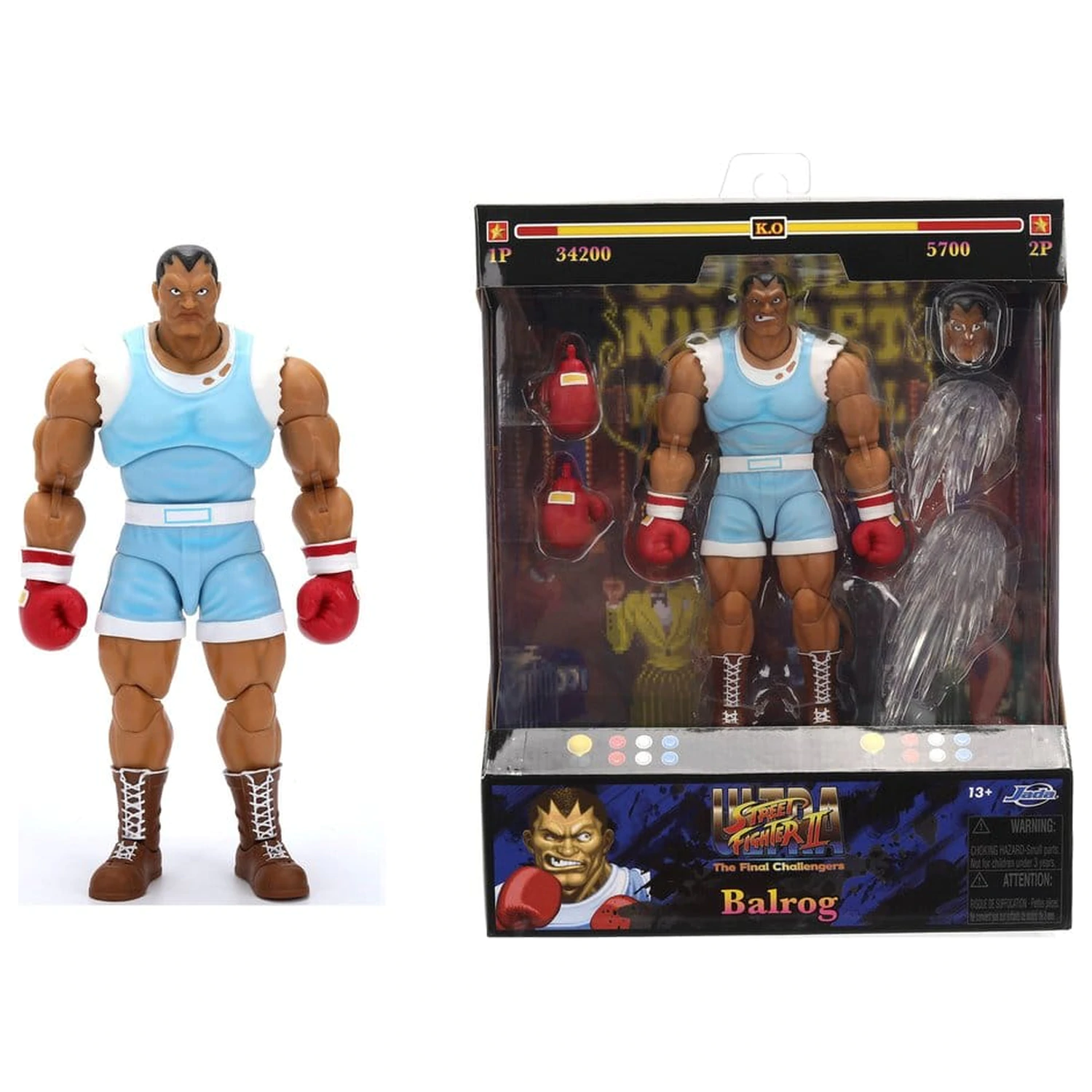 Ultra Street Fighter II: The Final Challengers akcijska figura 1/12 Balrog 17 cm fotografija proizvoda