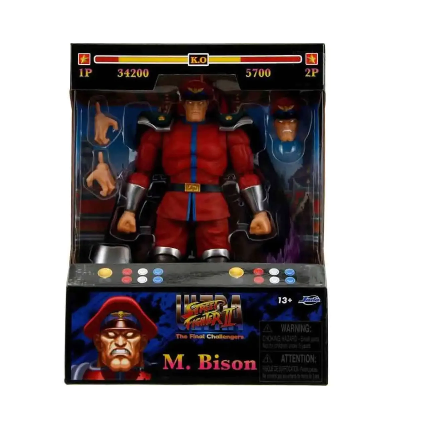 Ultra Street Fighter II: The Final Challengers akcijska figura 1/12 Bison 15 cm fotografija proizvoda