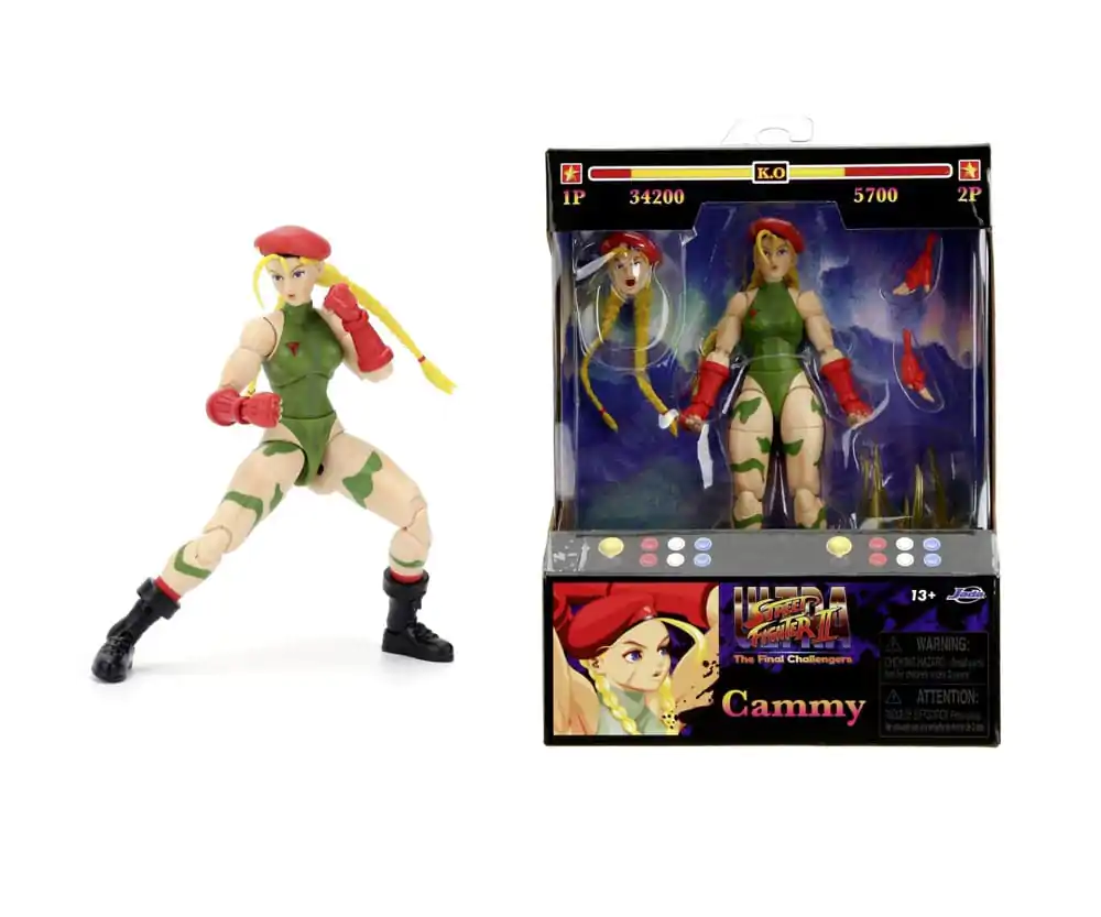 Ultra Street Fighter II: The Final Challengers akcijska figura 1/12 Cammy 15 cm fotografija proizvoda