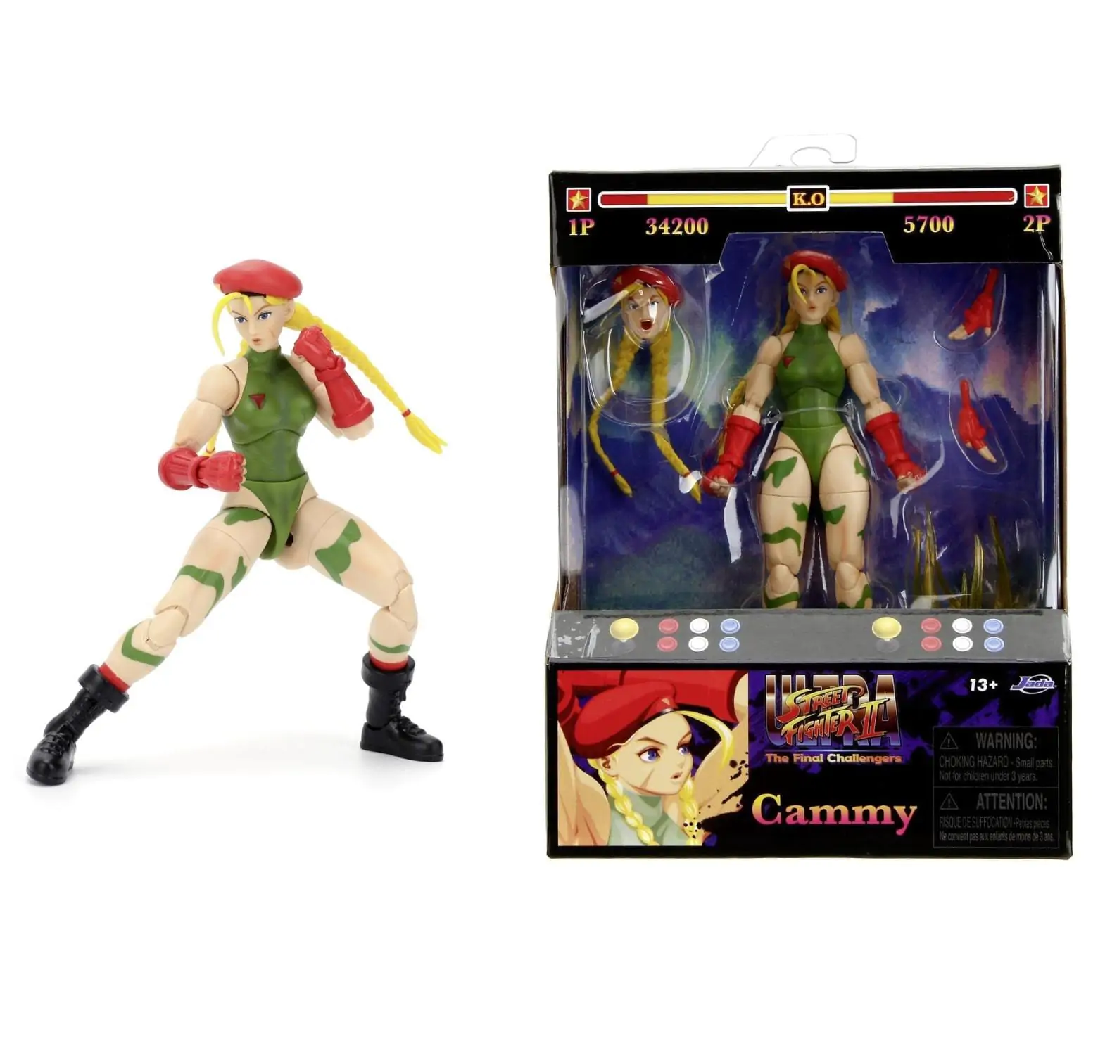 Ultra Street Fighter II: The Final Challengers akcijska figura 1/12 Cammy 15 cm fotografija proizvoda