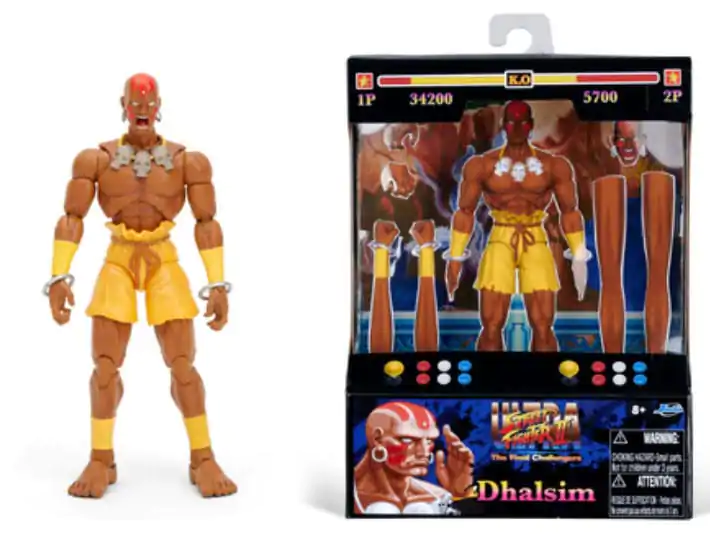 Ultra Street Fighter II: The Final Challengers Akcijska figura 1/12 Dhalsim 15 cm fotografija proizvoda