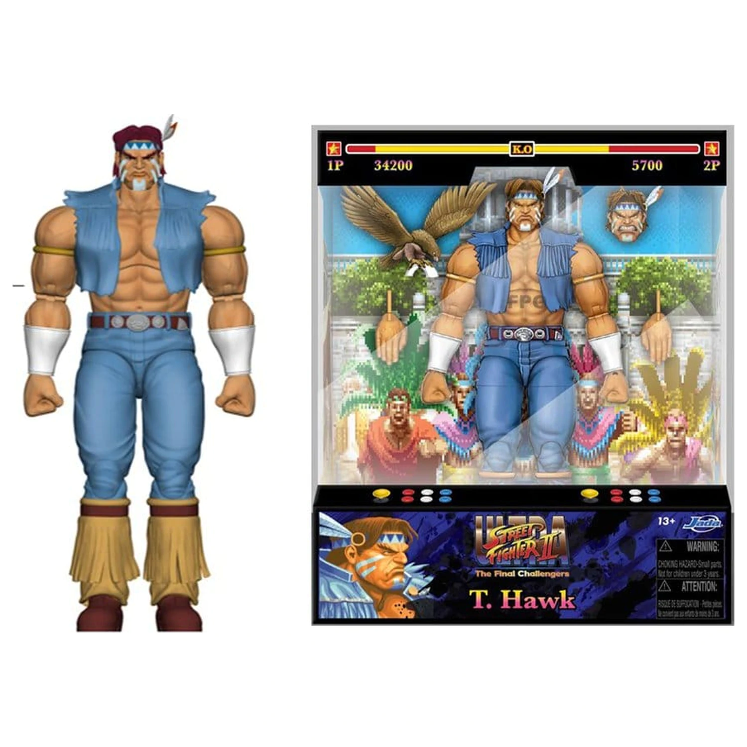 Ultra Street Fighter II: The Final Challengers akcijska figura 1/12 E. Honda 16 cm fotografija proizvoda