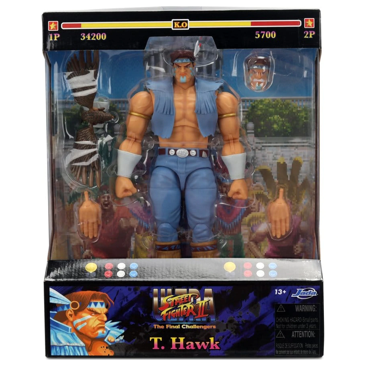 Ultra Street Fighter II: The Final Challengers akcijska figura 1/12 Hawk 20 cm fotografija proizvoda