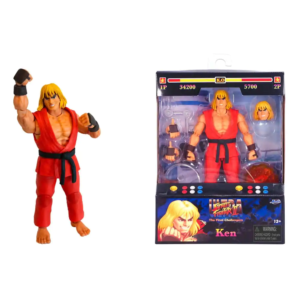 Ultra Street Fighter II: The Final Challengers akcijska figura 1/12 Ken 15 cm fotografija proizvoda