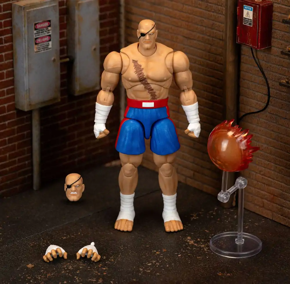 Ultra Street Fighter II: The Final Challengers Akcijska figura 1/12 Sagat 19 centimetara fotografija proizvoda