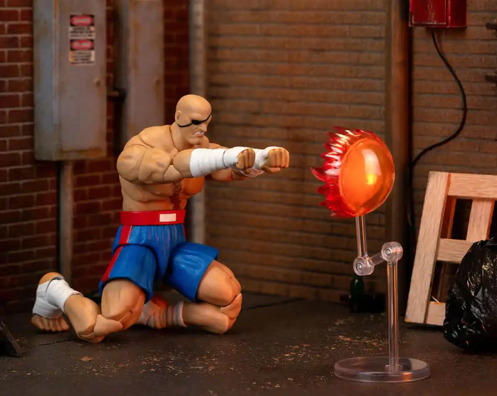 Ultra Street Fighter II: The Final Challengers Akcijska figura 1/12 Sagat 19 centimetara fotografija proizvoda