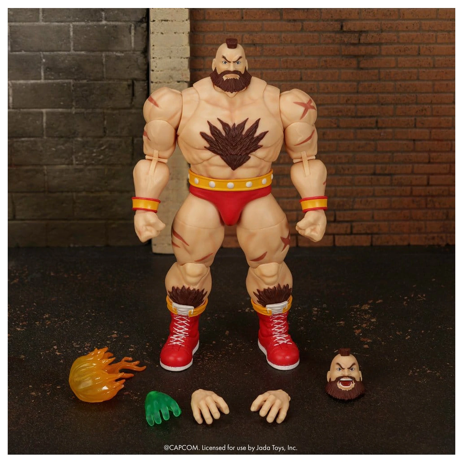 Ultra Street Fighter II: The Final Challengers akcijska figura 1/12 Zangief 18 cm fotografija proizvoda