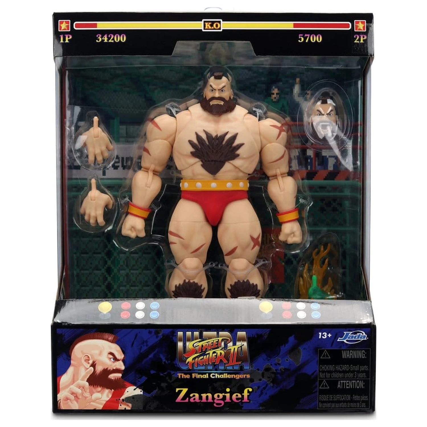 Ultra Street Fighter II: The Final Challengers akcijska figura 1/12 Zangief 18 cm fotografija proizvoda