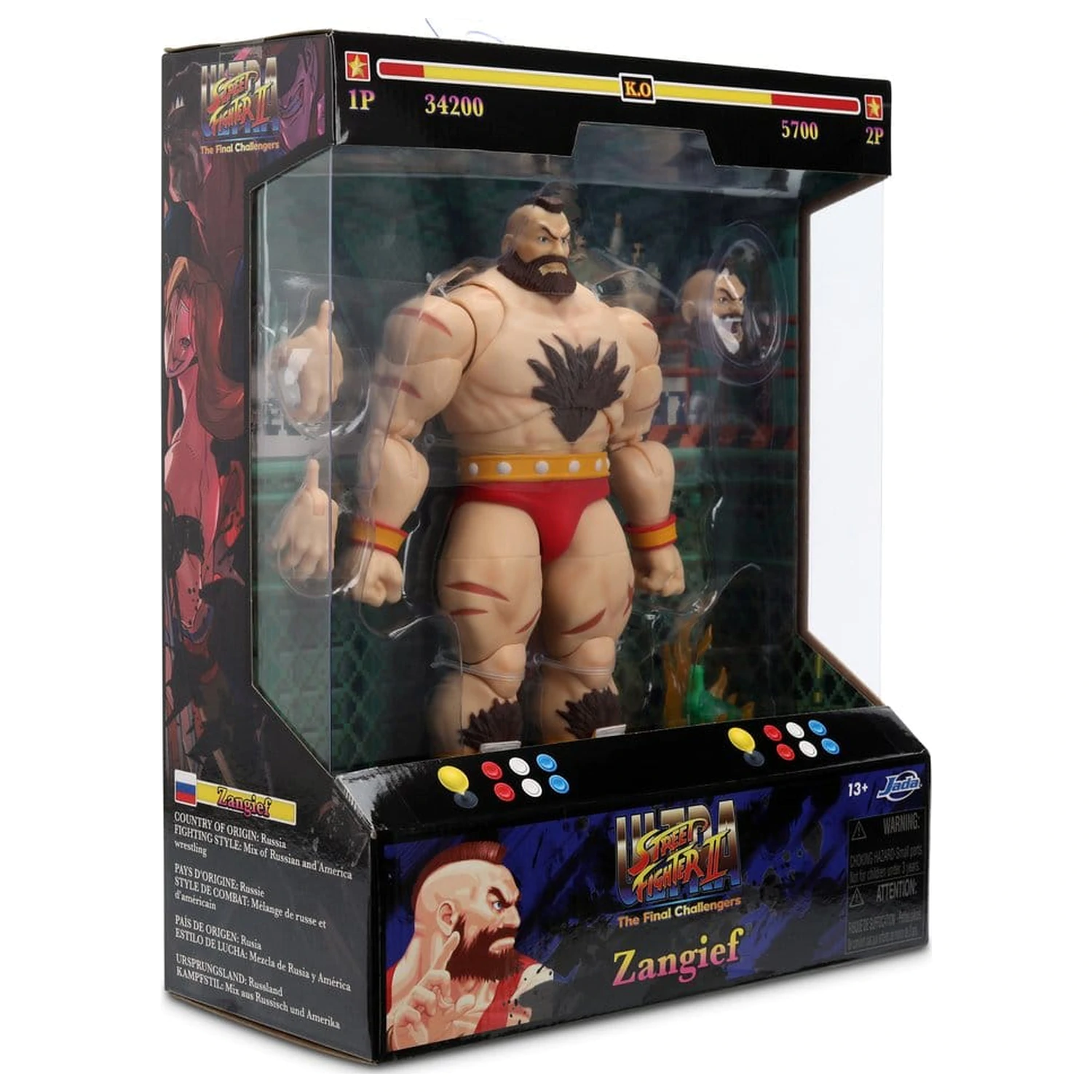 Ultra Street Fighter II: The Final Challengers akcijska figura 1/12 Zangief 18 cm fotografija proizvoda