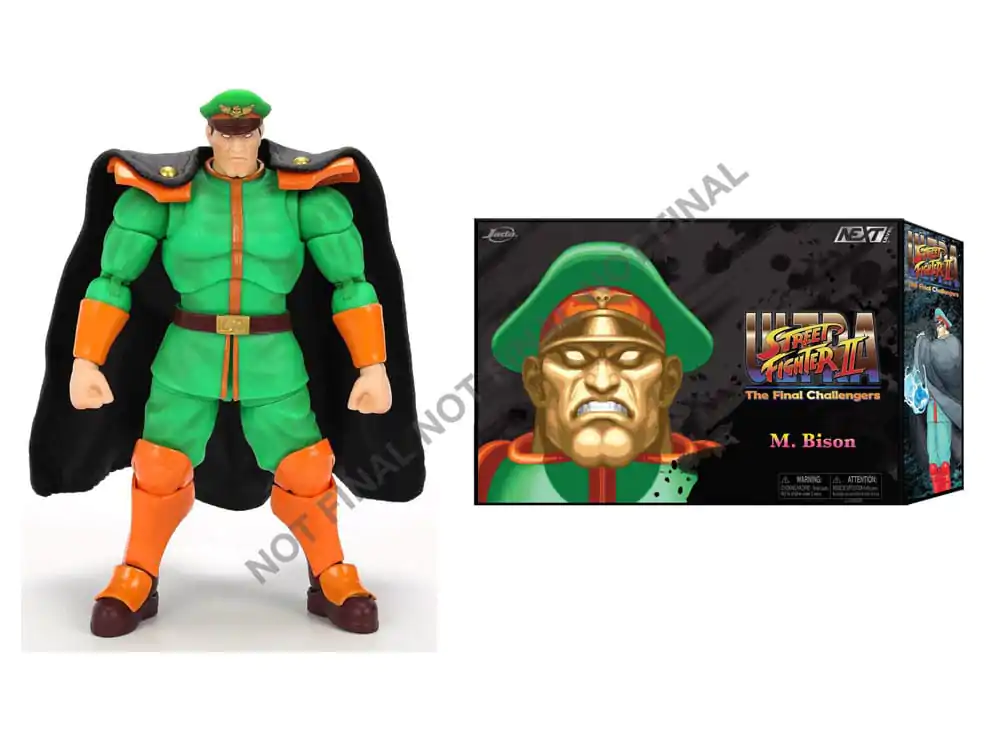 Ultra Street Fighter II: The Final Challengers Action Figura 1/12 M. Bison Deluxe 15 cm fotografija proizvoda