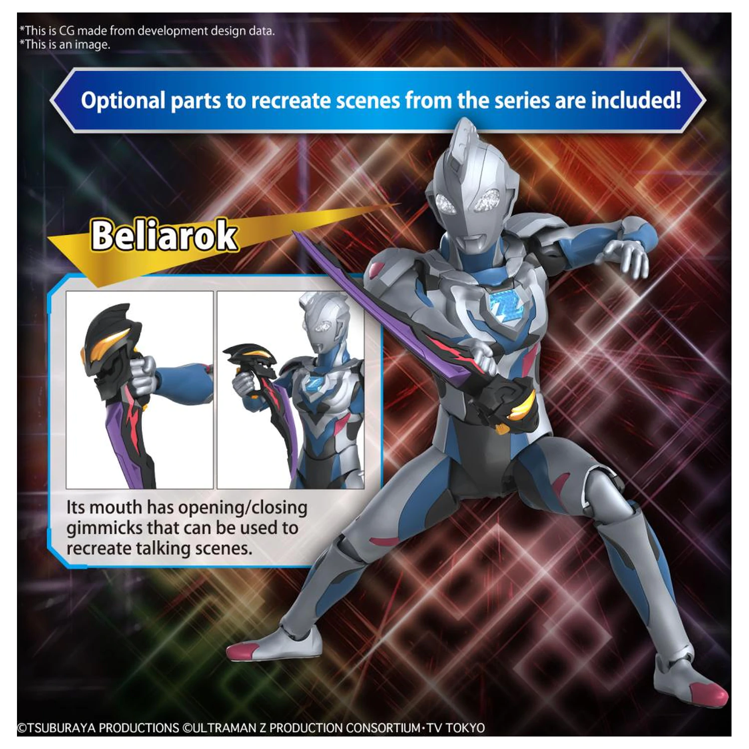 ULTRAMAN Figure-rise Standard Ultraman Z Original Set modela fotografija proizvoda