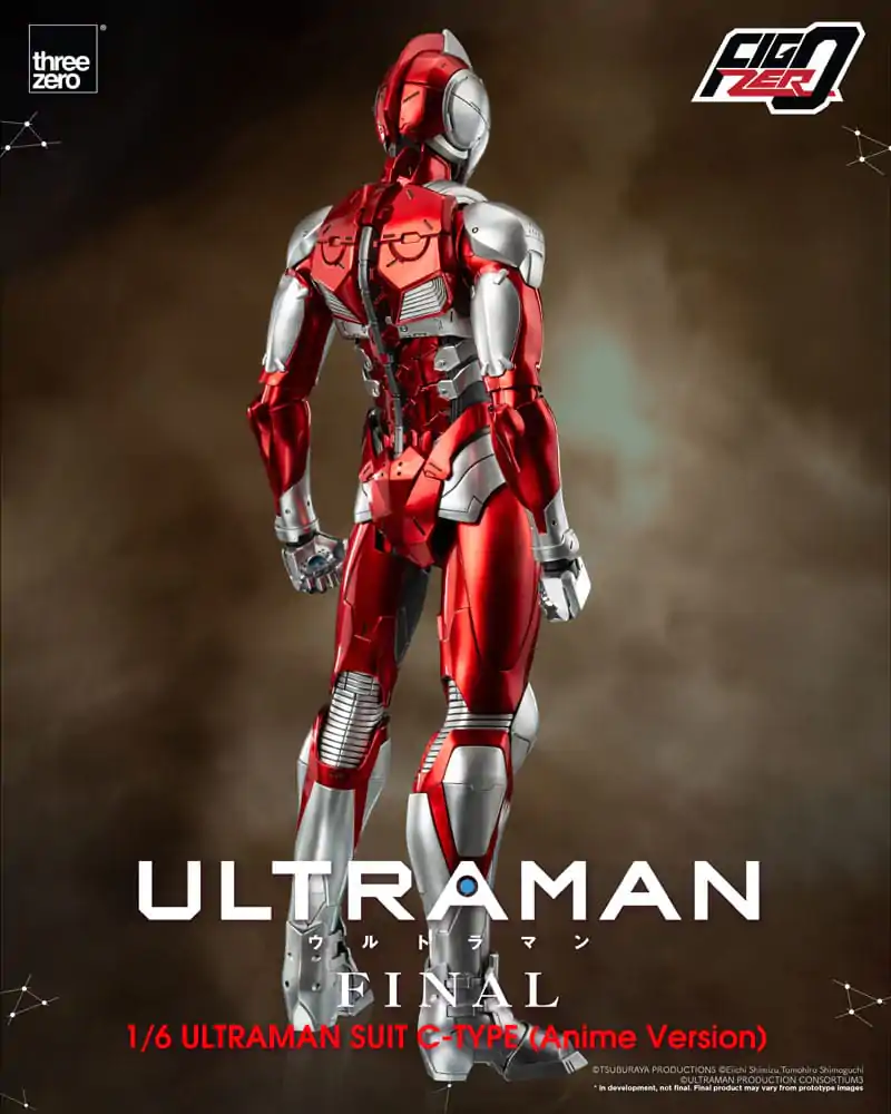 Ultraman FigZero akcijska figura 1/6 Ultraman Suit C-Type (Anime verzija) 31 cm fotografija proizvoda