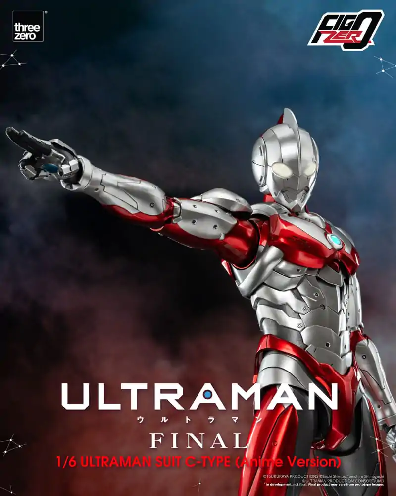 Ultraman FigZero akcijska figura 1/6 Ultraman Suit C-Type (Anime verzija) 31 cm fotografija proizvoda