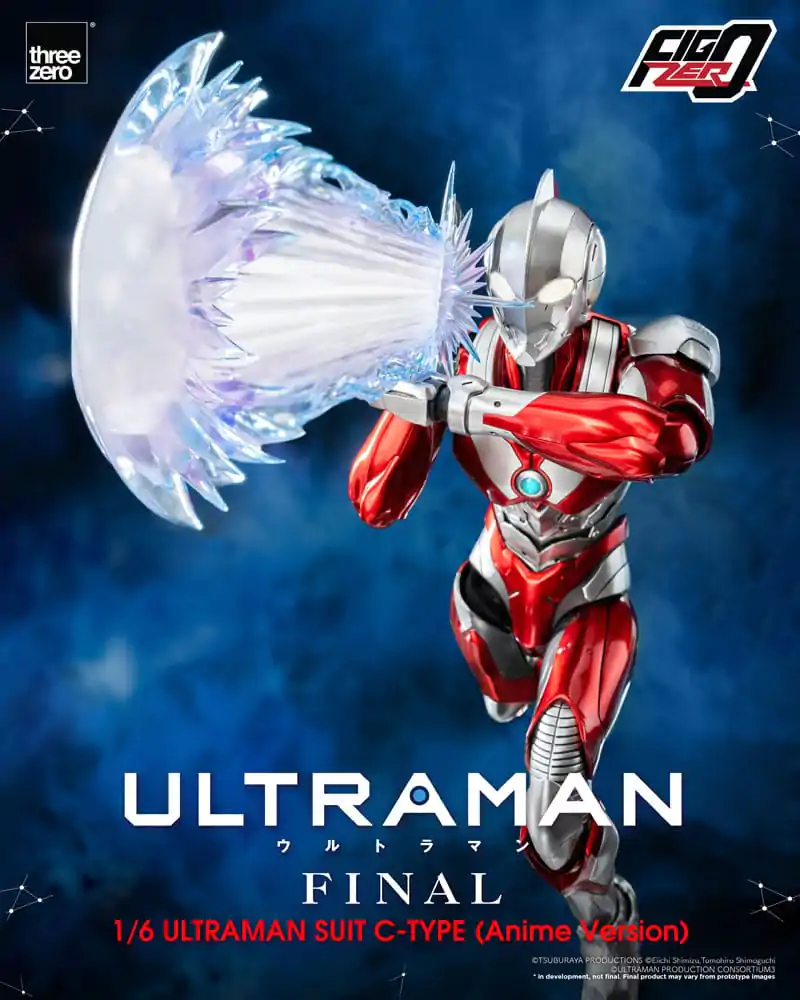 Ultraman FigZero akcijska figura 1/6 Ultraman Suit C-Type (Anime verzija) 31 cm fotografija proizvoda