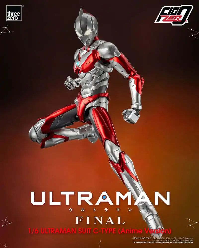 Ultraman FigZero akcijska figura 1/6 Ultraman Suit C-Type (Anime verzija) 31 cm fotografija proizvoda