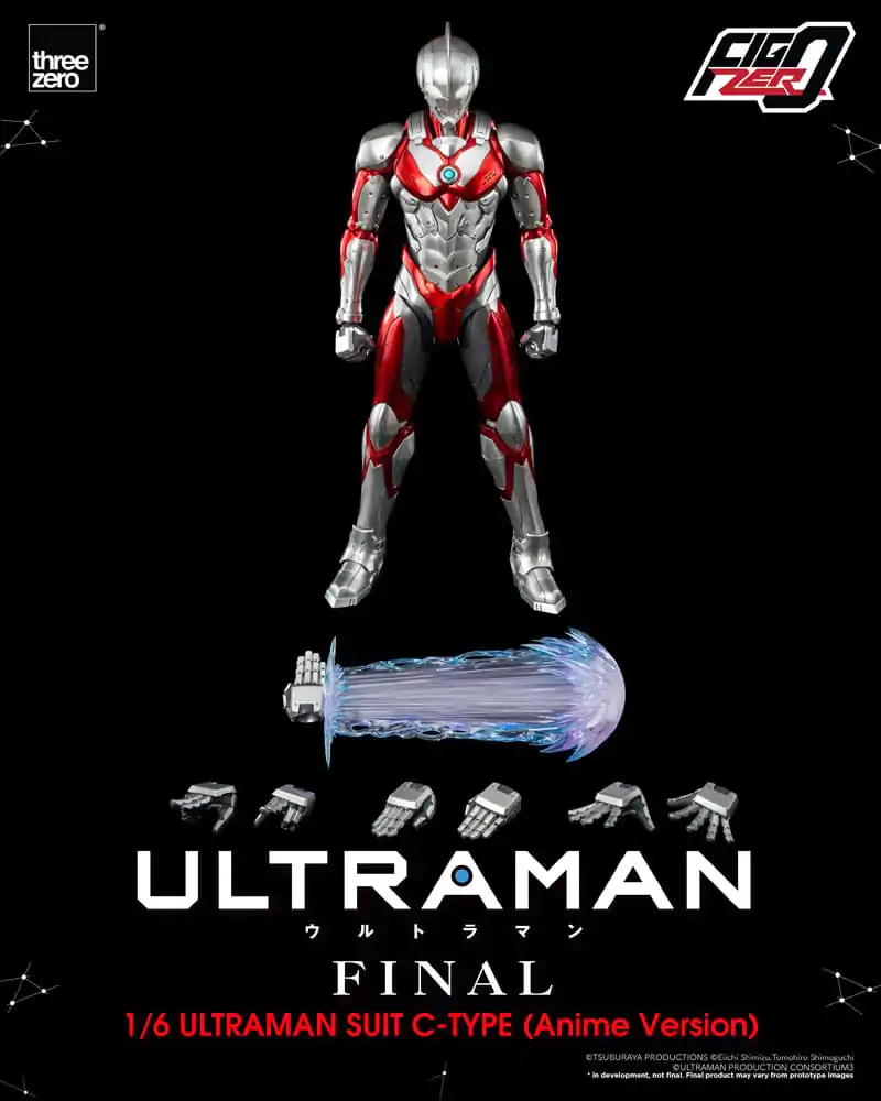 Ultraman FigZero akcijska figura 1/6 Ultraman Suit C-Type (Anime verzija) 31 cm fotografija proizvoda