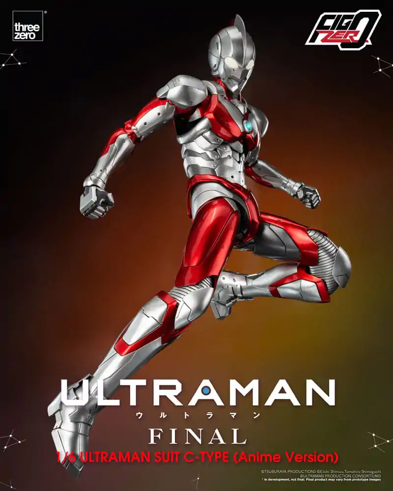 Ultraman FigZero akcijska figura 1/6 Ultraman Suit C-Type (Anime verzija) 31 cm fotografija proizvoda