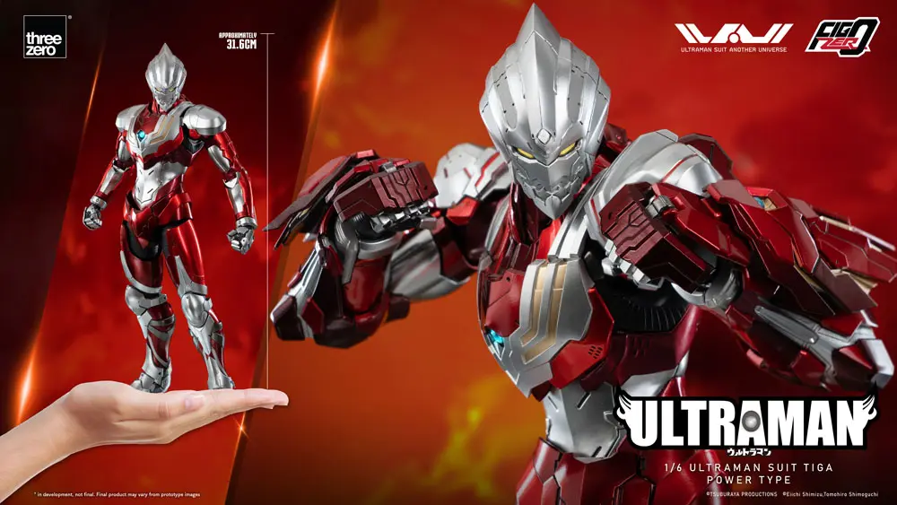 Ultraman FigZero akcijska figura 1/6 Ultraman odijelo Tiga Power Type 31 cm fotografija proizvoda